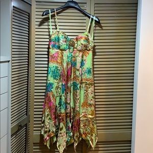 Sue Wong dress with intricate beadwork and stones